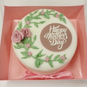Mini 4" Mother's Day madeira sponge cake